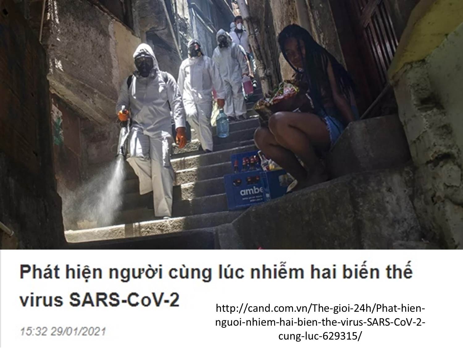 Phát hiện người cùng lúc nhiễm hai biến thế virus SARS-CoV-2