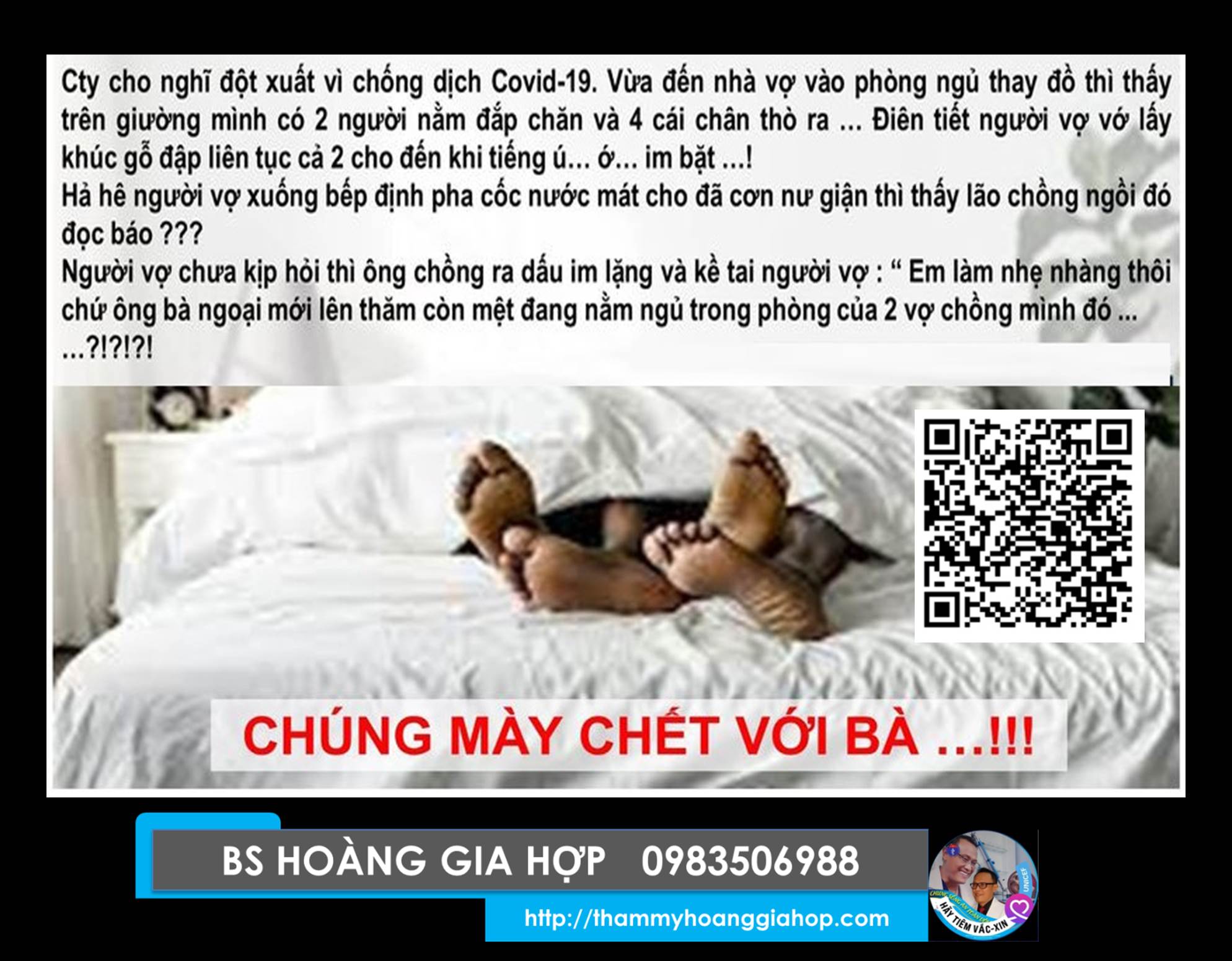 CHÚNG MÀY CHẾT VỚI VỚI BÀ