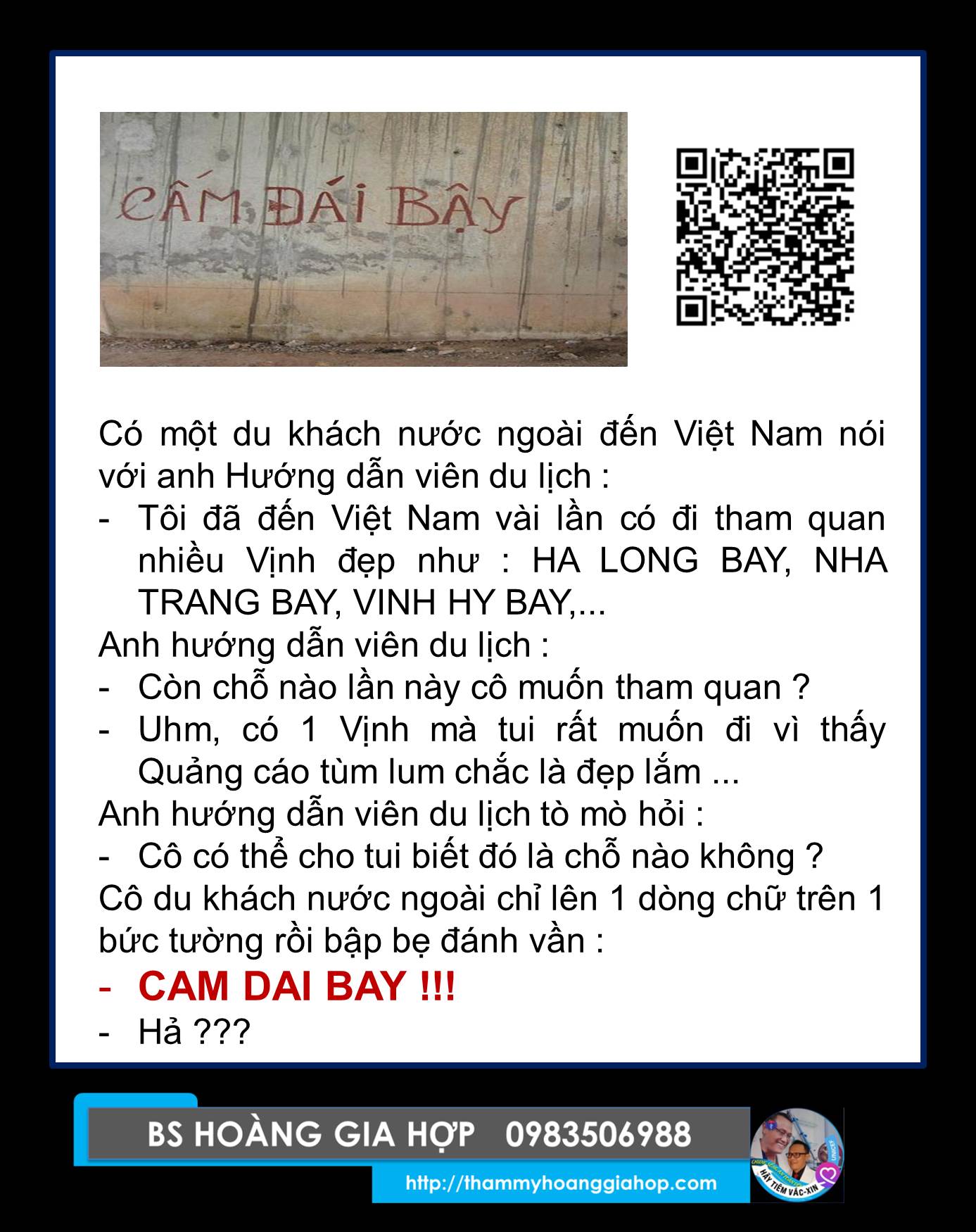 CAM DAI BAY là VỊNH nào ???