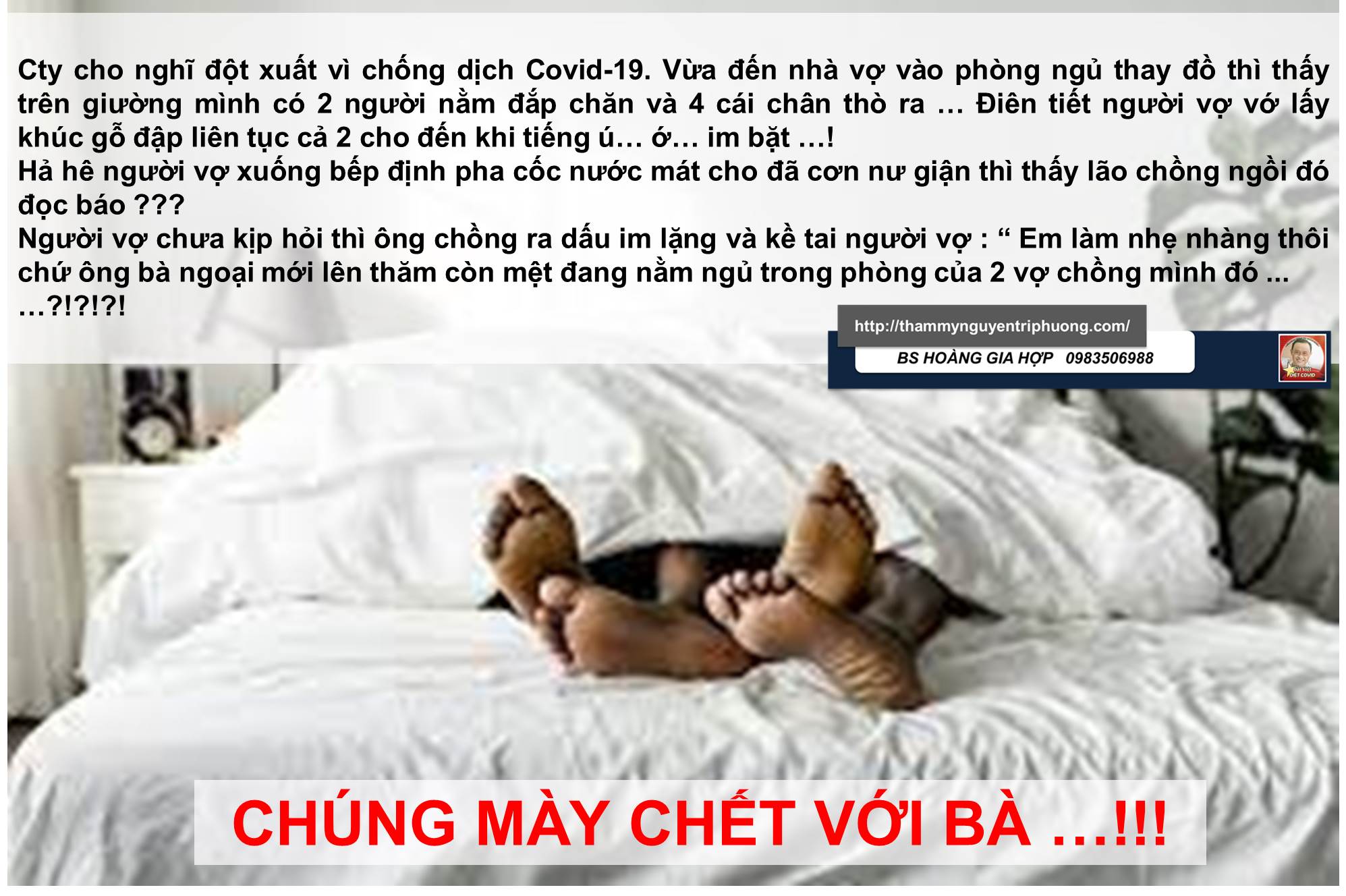 CHÚNG MÀY CHẾT VỚI BÀ ...!!!