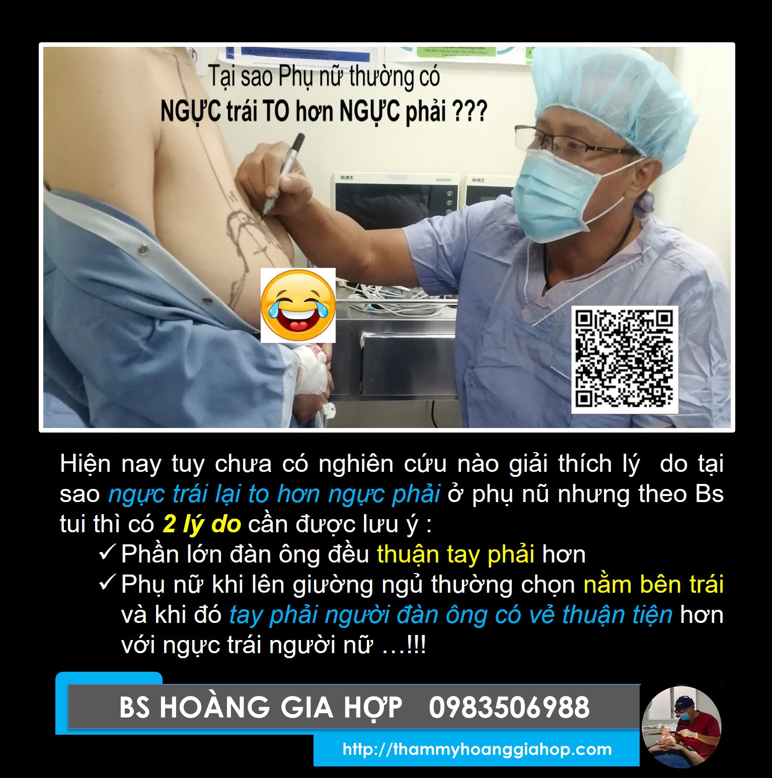 Tại sao Phụ nữ thường có NGỰC trái TO hơn NGỰC phải ???