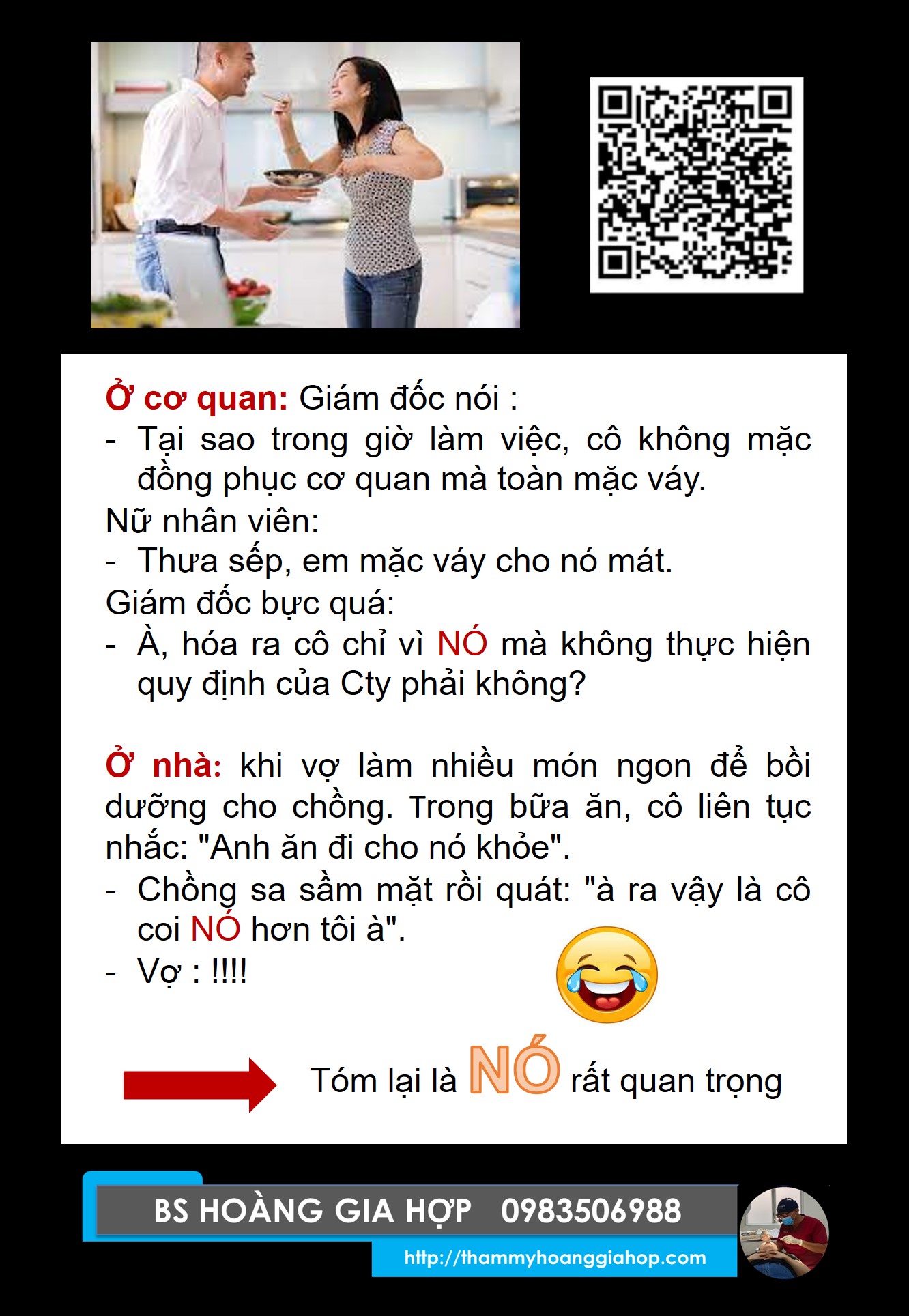 Nó chỉ là NÓ