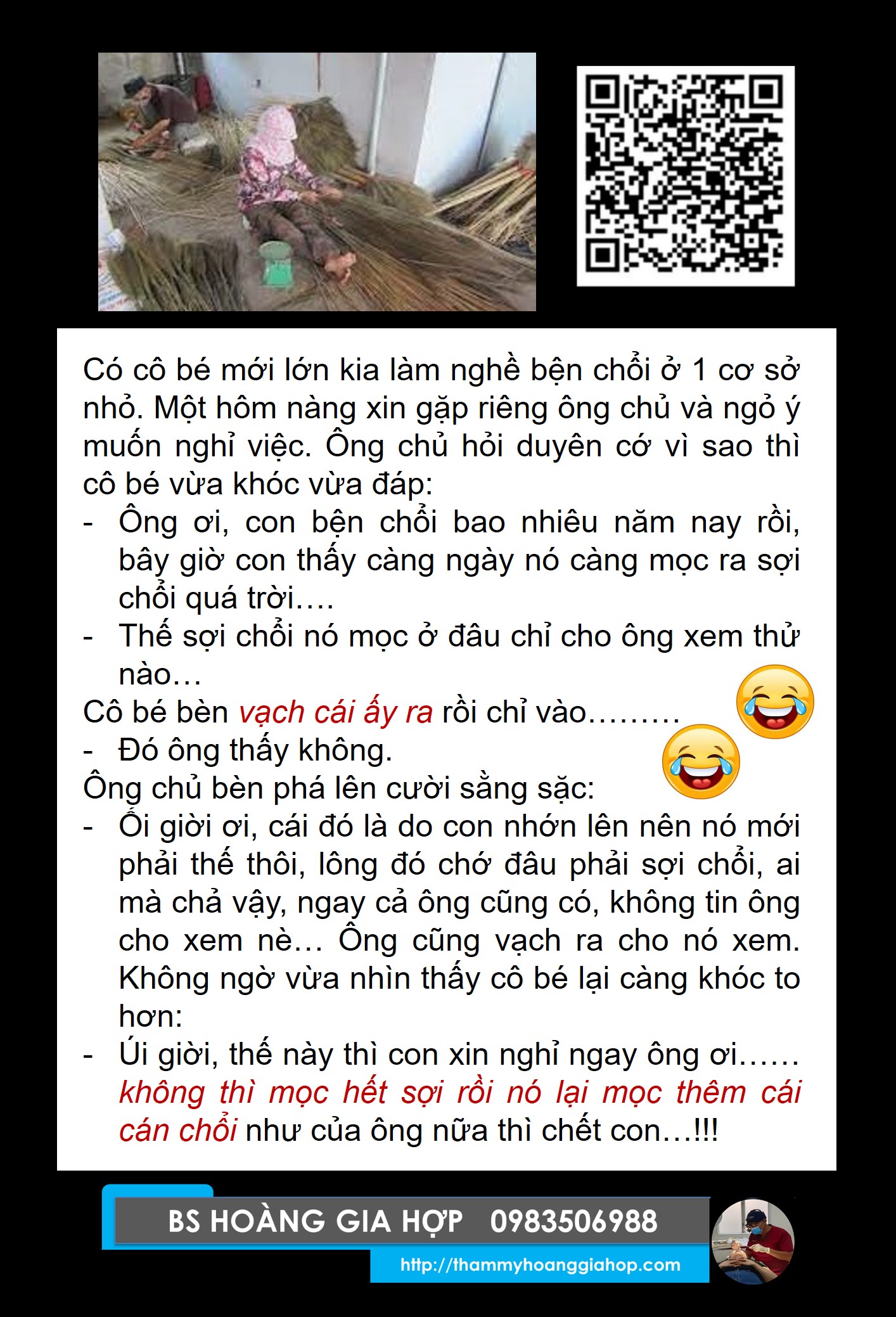 Nghề LÀM CHỔI