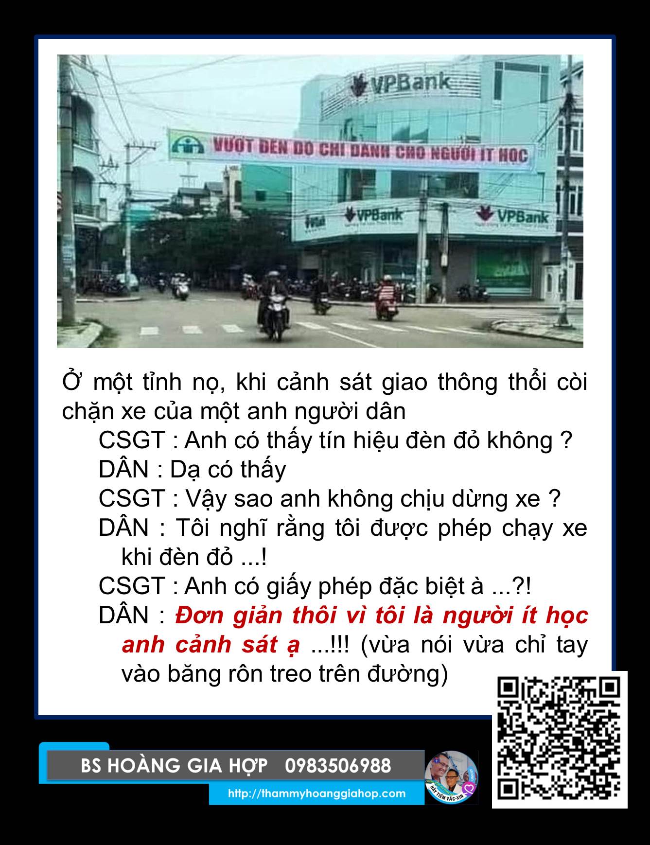 VƯỢT ĐÈN ĐỎ ..