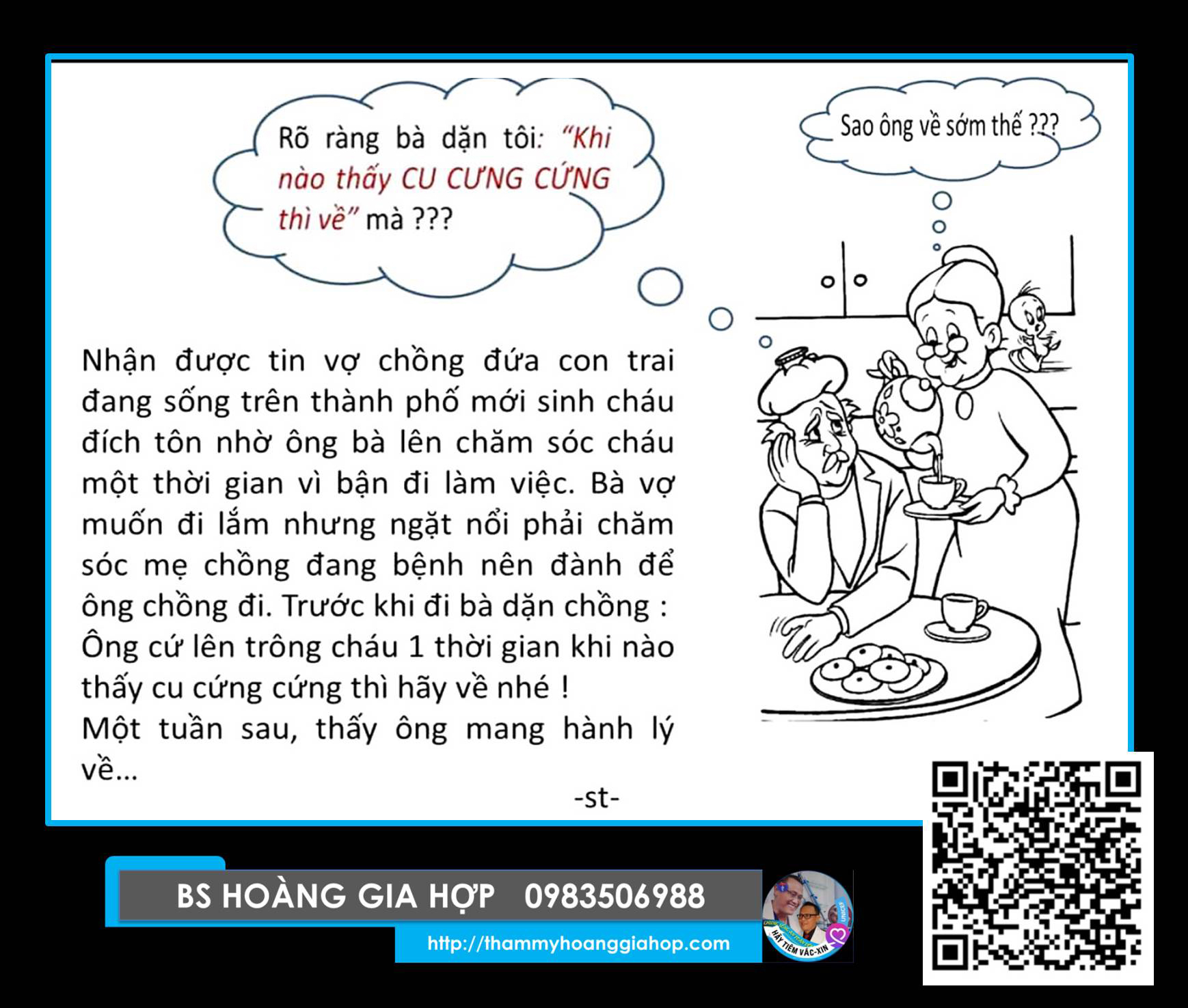 SAO ÔNG VỀ SỚM THẾ ...!?