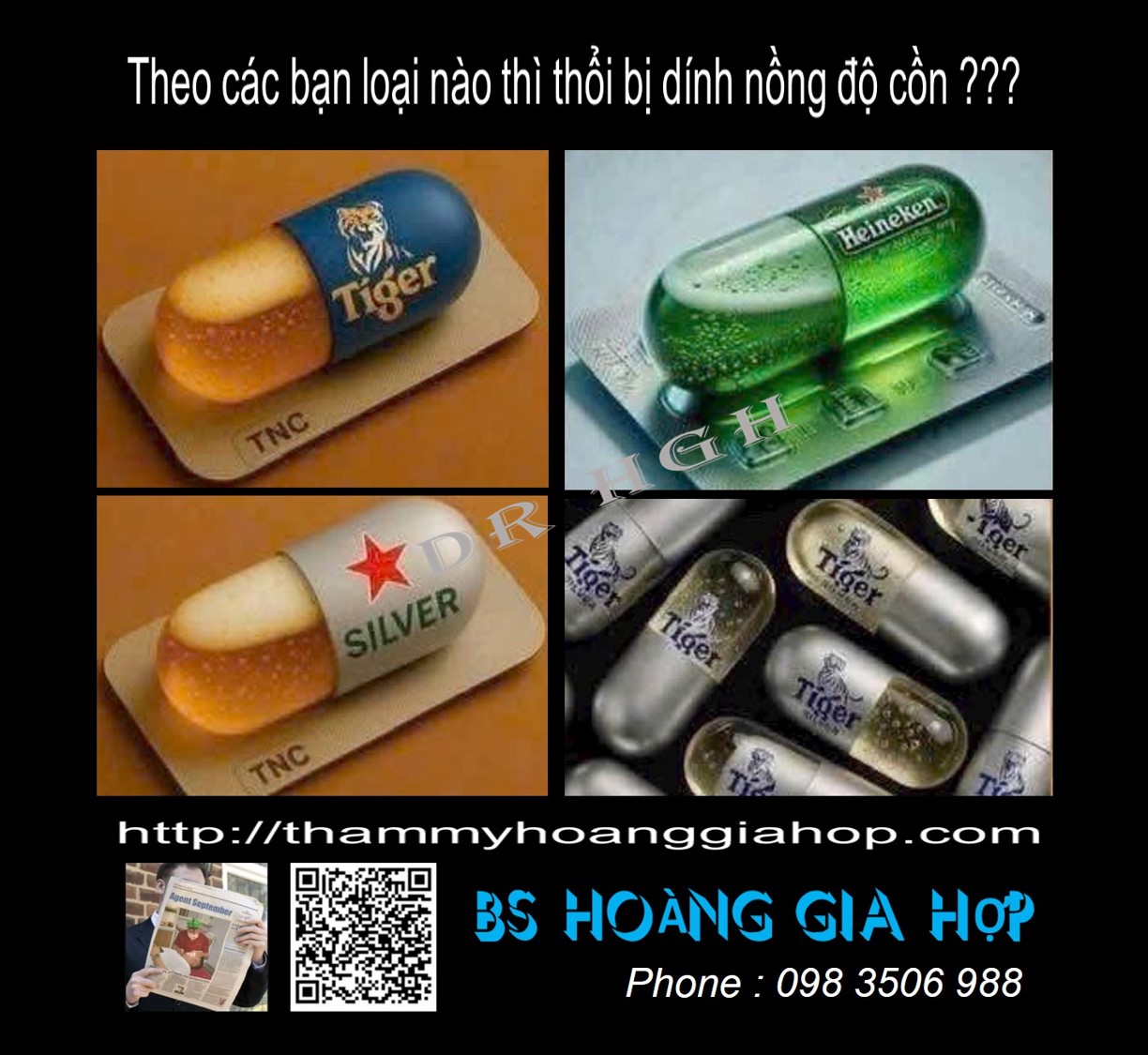 Loại thuốc nào bị dinh nồng độ cồn nhỉ ?