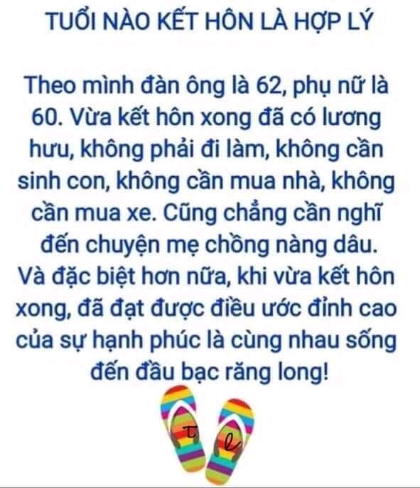 TUỔI NÀO KẾT HÔN HỢP LÝ NHẤT ...???