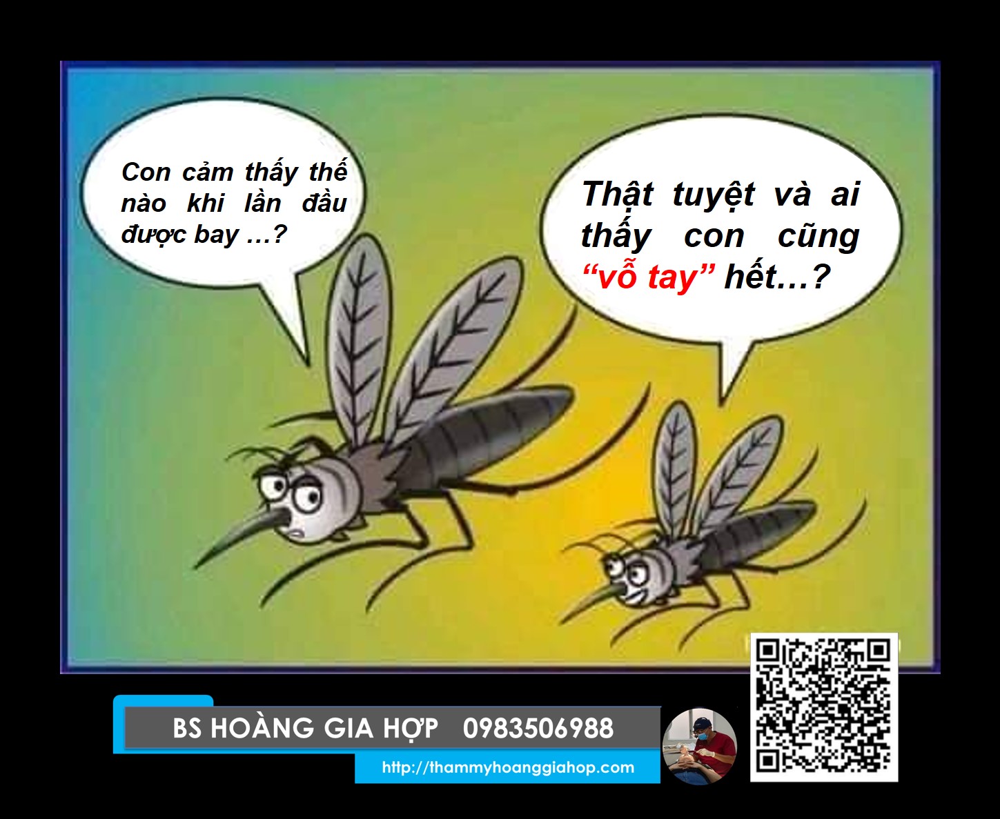 Vỗ tay nhưng không phải là khen