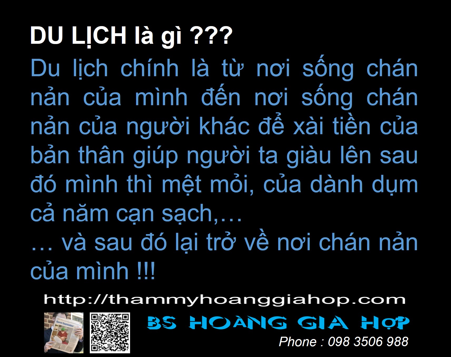 DU LỊCH là gì ?