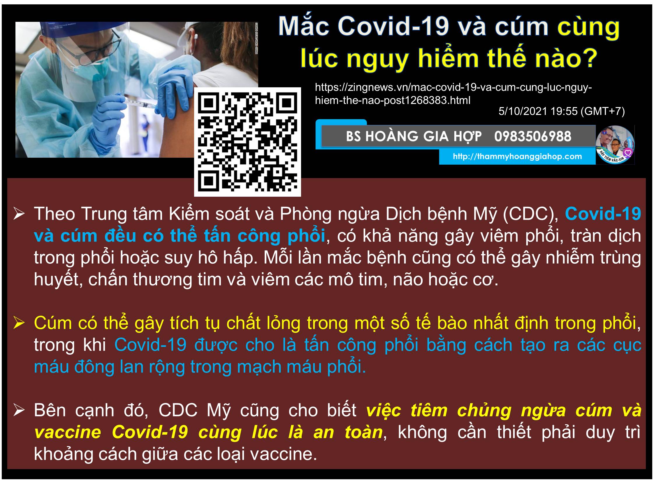 COVID-19 vs CÚM
