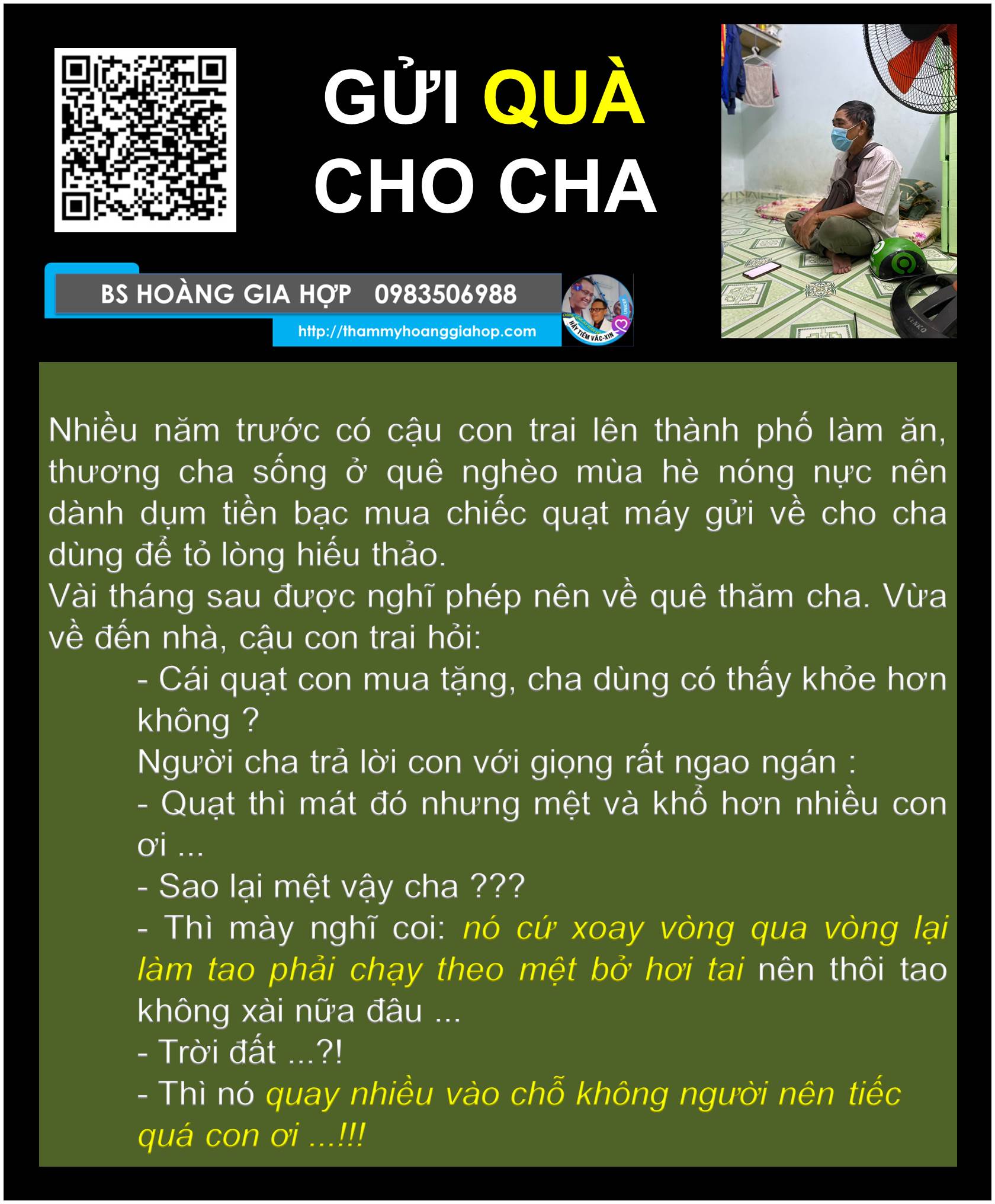 GỬI QUÀ CHO CHA