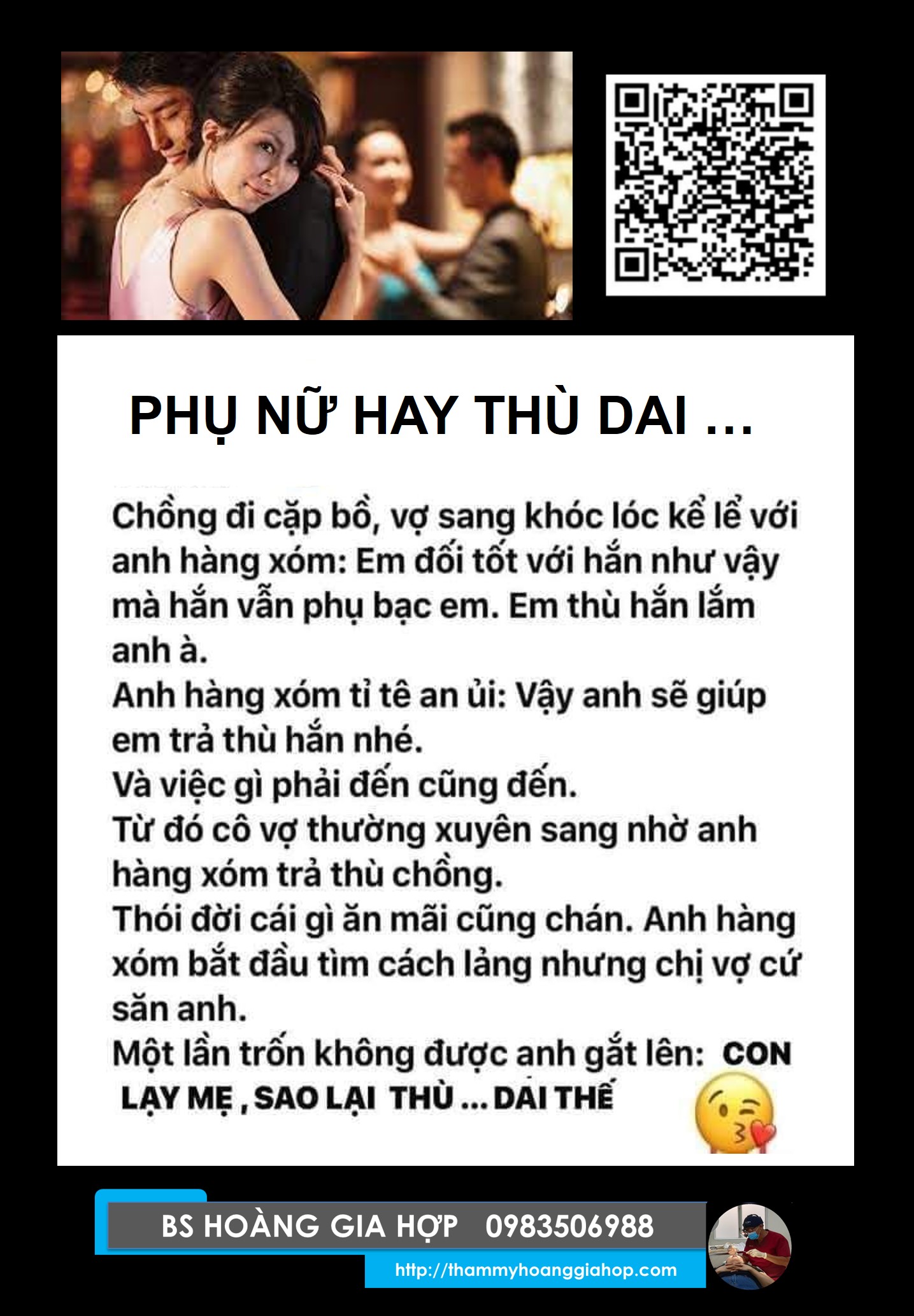 PHỤ NỮ HAY THÙ DAI ...!!!