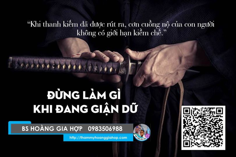 ĐỪNG LÀM GÌ KHI ĐANG GIẬN DỮ