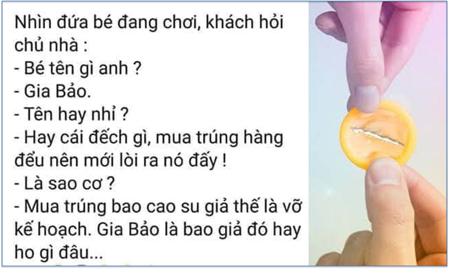 Dạ ... tên cháu là 